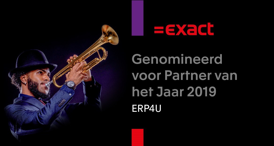 ERP4U - Genomineerd voor PvhJ 2019-01